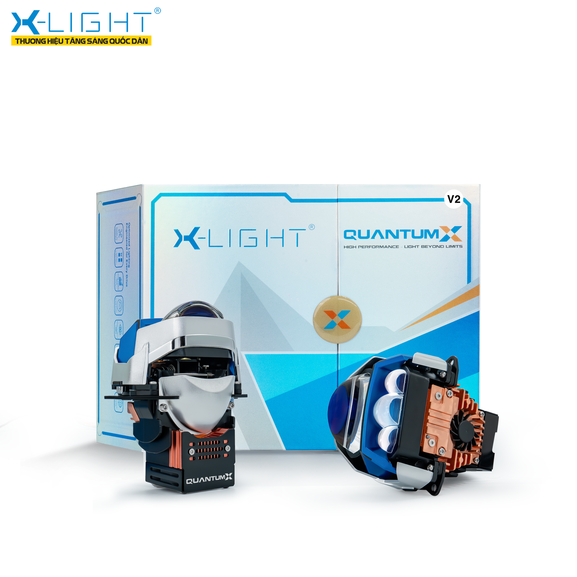 ĐÈN BI LED X-LIGHT QUANTUM X V2